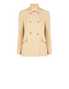 Manteau moyen à col haut et épaulettes Rinascimento