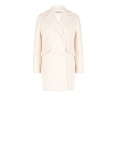 Manteau moyen large à poches en laine Rinascimento