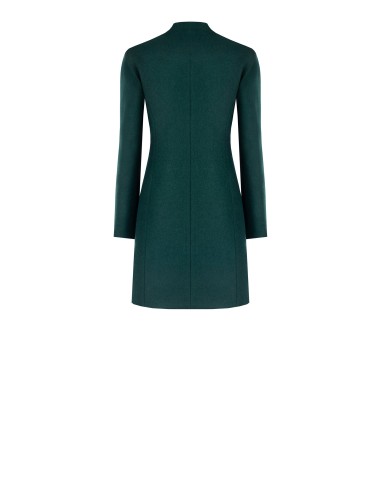 Manteau cintré mi-long à col montant Rinascimento