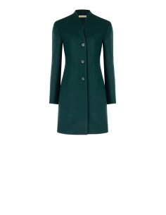 Manteau cintré mi-long à col montant Rinascimento