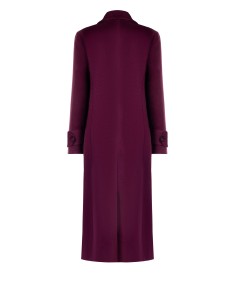Manteau long croisé en velours avec boutons ton sur ton Rinascimento 2