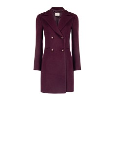 Manteau mi-long brossé avec boutons siglés Rinascimento