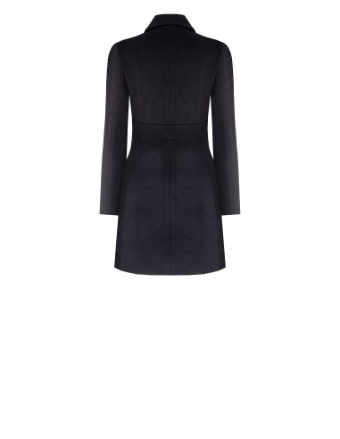 Manteau mi-long en velours avec maxi poches extérieures Rinascimento