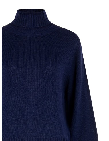 Pull à col roulé en laine vierge mélangée Rinascimento