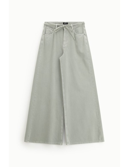 Jean flare avec ceinture Dixie