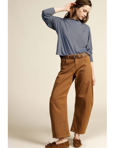 Pantalon Ampi cinq poches taille haute Dixie