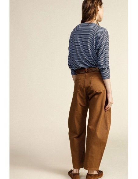 Pantalon Ampi cinq poches taille haute Dixie