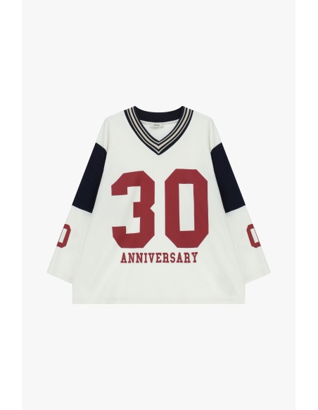 Ruime sweatshirt met ronde hals en 30 Anniversary-print van Dixie