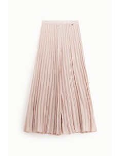 Pantalon palazzo plissé élégant Dixie