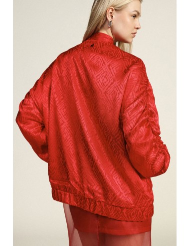 Bomber oversize avec poches et fermeture à boutons-pression Dixie