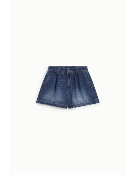 Regular-fit shorts met plooien en zakken aan de voorkant Please