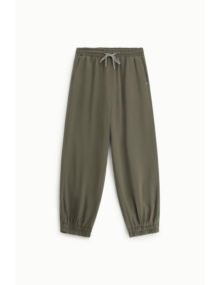 Pantalon avec taille élastiquée et bas jogger Please
