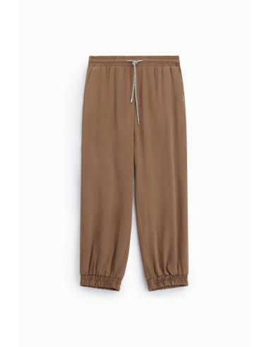 Pantalon avec taille élastiquée et bas jogger Please