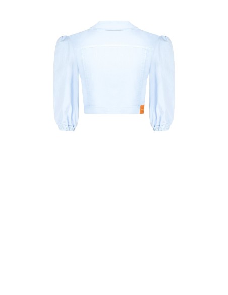 Cropped stretchjeansjack met zakjes Rinascimento