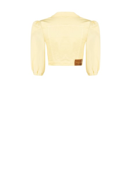 Cropped stretchjeansjack met zakjes Rinascimento