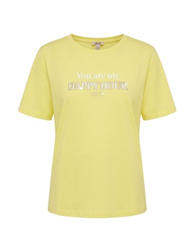 T-Shirt avec logo Liu Jo et impression