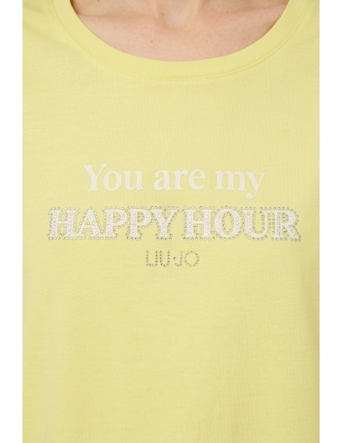 T-Shirt avec logo Liu Jo et impression