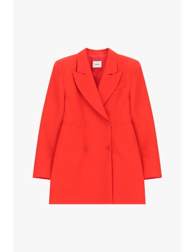 Robe courte à double boutonnage avec col Dixie classique