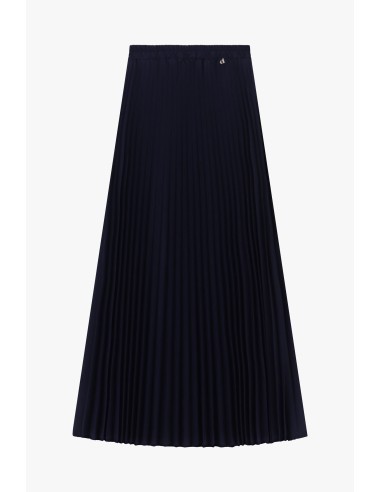 Geplooide midi-rok met elastische taille Dixie
