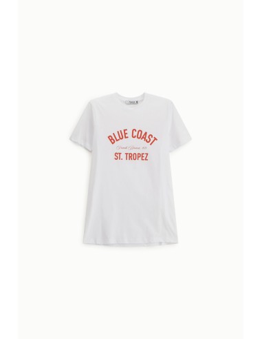 T-Shirt imprimé sur le devant Col ras du cou à coupe régulière S.V.P.