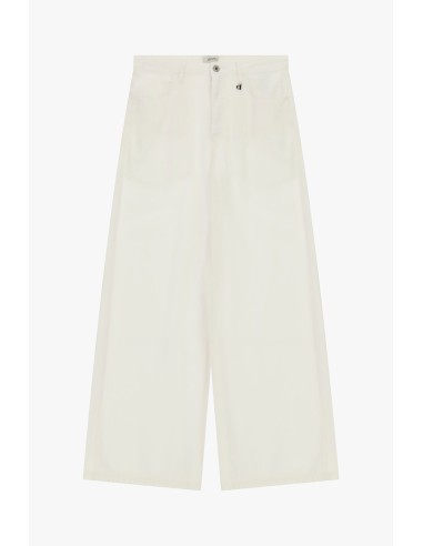 Pantalon palazzo taille haute à jambes larges Dixie