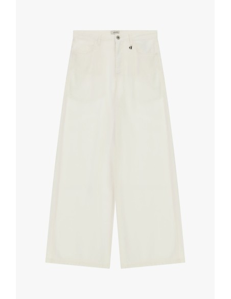 Pantalon palazzo taille haute à jambes larges Dixie