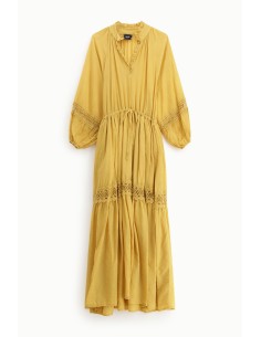 Robe longue avec détails ajourés Dixie