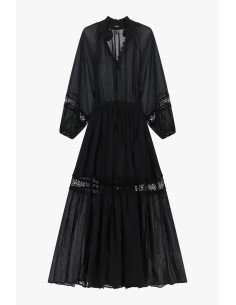 Robe longue avec détails ajourés Dixie 2