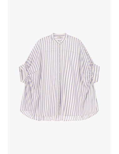 Chemise oversize rayée à manches amples Dixie