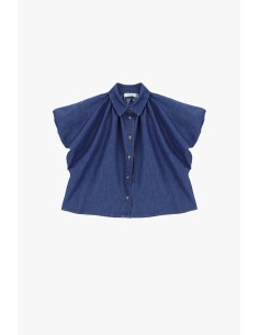 Chemisier oversize à manches courtes amples Please 2