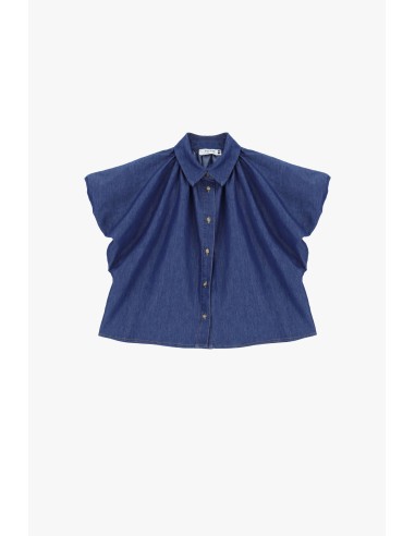 Chemisier oversize à manches courtes amples Please