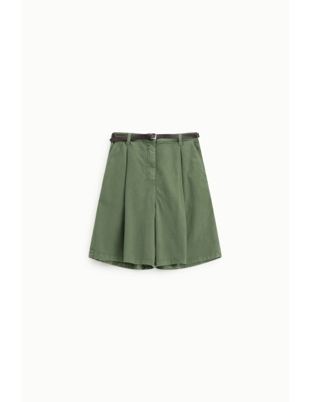 Regular-fit shorts met plooien en tailleband Please
