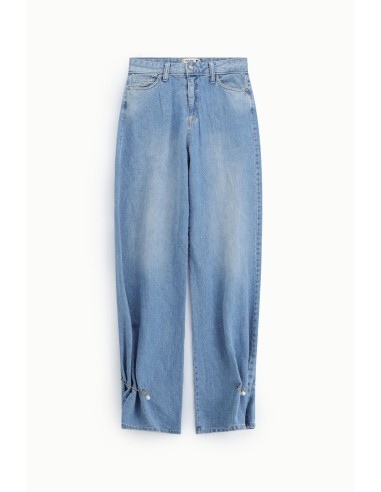 Straight jeans met speldetail Please