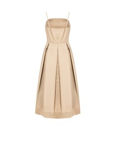 Robe longue évasée en coton avec poches Rinascimento 2