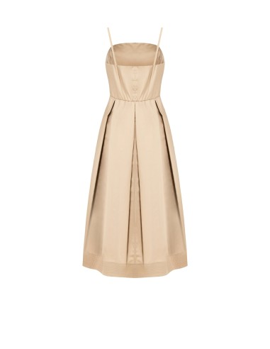 Robe longue évasée en coton avec poches Rinascimento