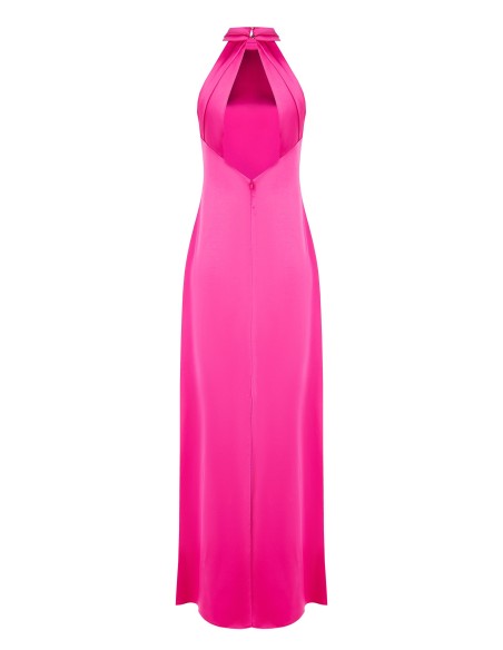 Rinascimento - Robe longue évasée en satin