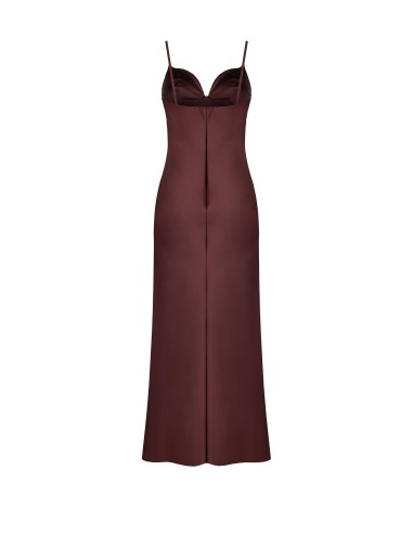 Robe nuisette en satin avec décolleté en cœur Rinascimento