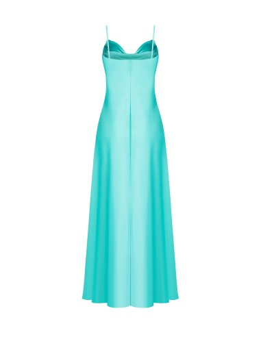 Robe maxi empire en satin Rinascimento
