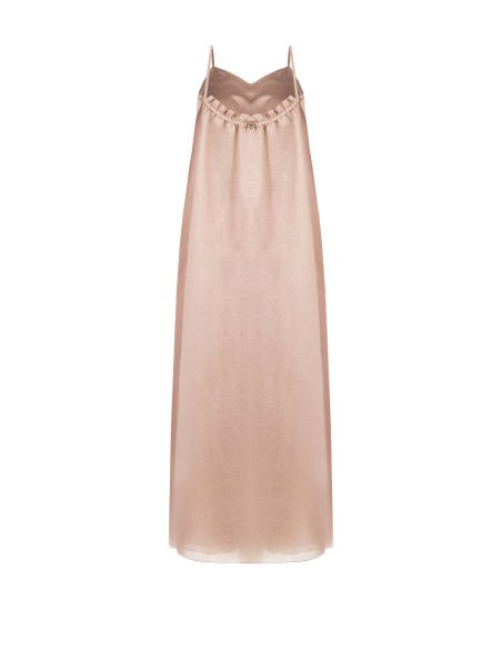 Robe maxi trapèze en lyocell ultraléger Rinascimento