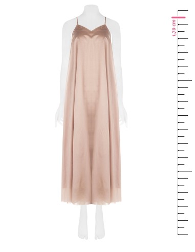 Robe maxi trapèze en lyocell ultraléger Rinascimento