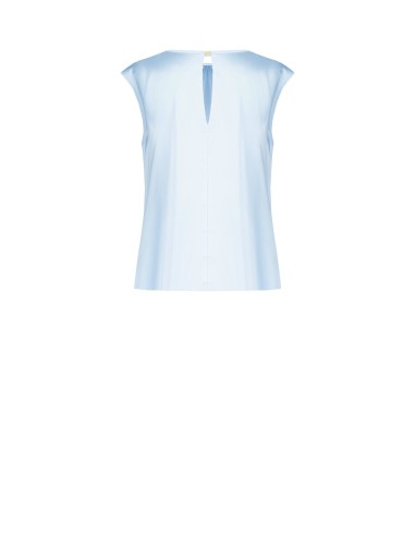 Top cintré et fluide en satin avec encolure bénitier Rinascimento