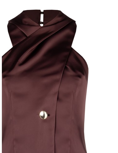Top en satin croisé Rinascimento