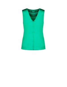 Satijnen top met Calla-speld Rinascimento 2