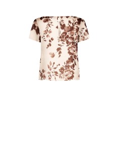 Blouse ample et fluide en satin ultraléger à effet soyeux Rinascimento 2