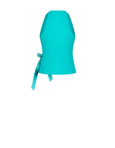 Gilet portefeuille en tissu fluide Rinascimento