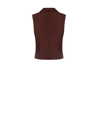 Gilet portefeuille en tissu fluide Rinascimento