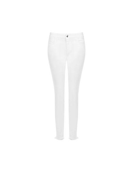 Effen skinny stretchjeans van Rinascimento