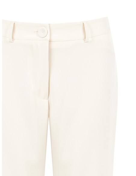 Pantalon droit en tissu fluide Rinascimento