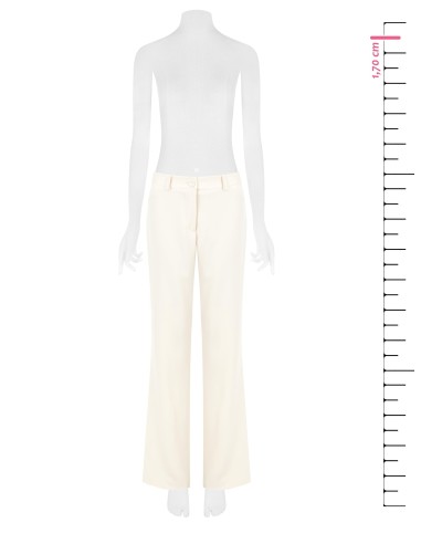 Pantalon droit en tissu fluide Rinascimento