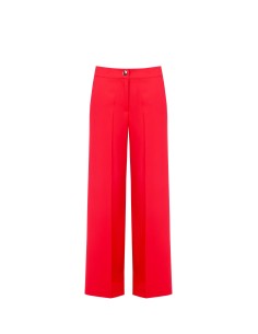Pantalon palazzo en tissu fluide avec poches Rinascimento